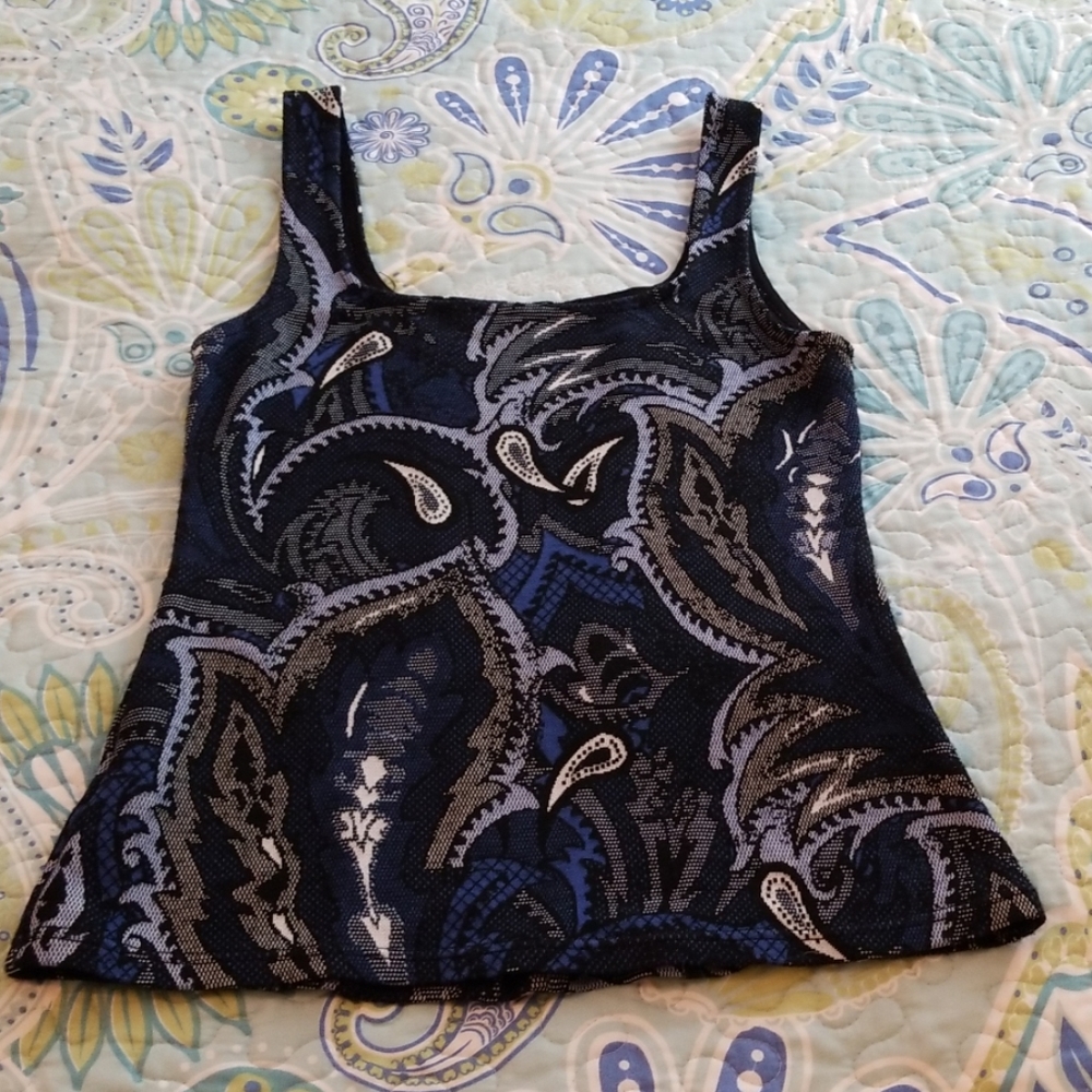 White House Black Market Sleeveless Top sz 00